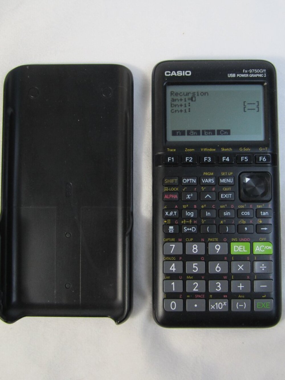 Casio fx-9750GIII Black LCD Display Graphing & Scientific Calculator - TESTED